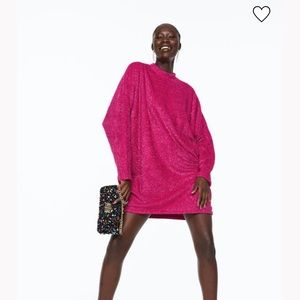 H&M Hot Pink Oversized Tunic